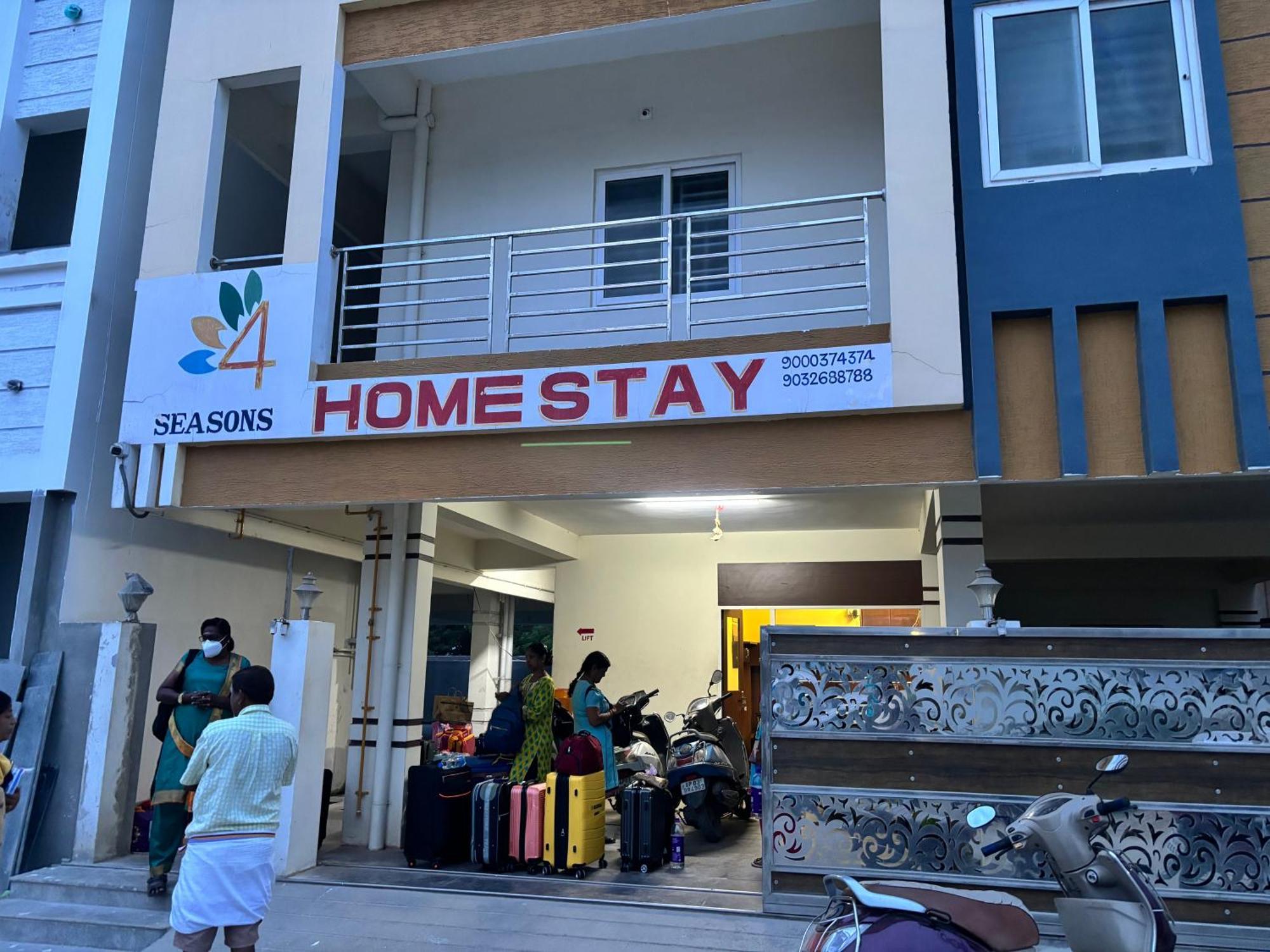 Four Seasons Home Stay Tirupati Dış mekan fotoğraf